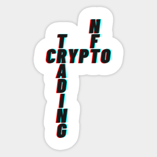 NFT, CRYPTO, TRADING. DRK Sticker